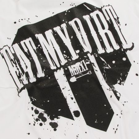 T-ShirtEat My Dirt Patch (white)