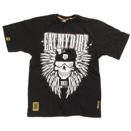 T-Shirt Eat My Dirt Skullwings (black)