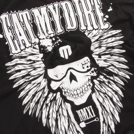 T-Shirt Eat My Dirt Skullwings (black)