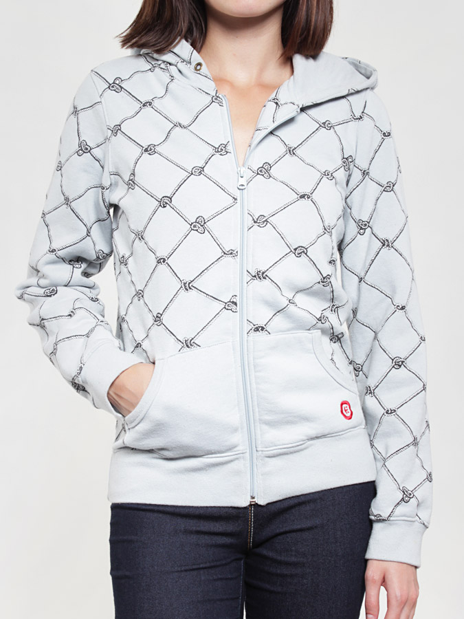 Bluza z kapturem Etnies Driscroll Zip Wmn (gre)