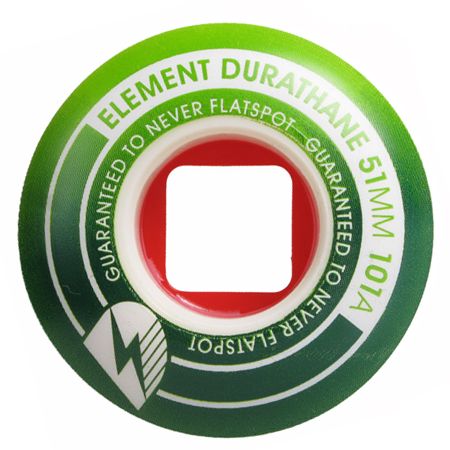 Kółka Element Durathane Immortal Glow Green 51mm