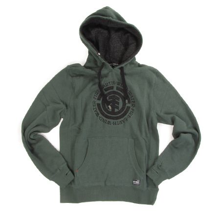 Bluza z kapturem Element Sutton II Ho (canteen green)