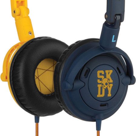 Słuchawki Skullcandy Lowrider (yellow/navy mic)
