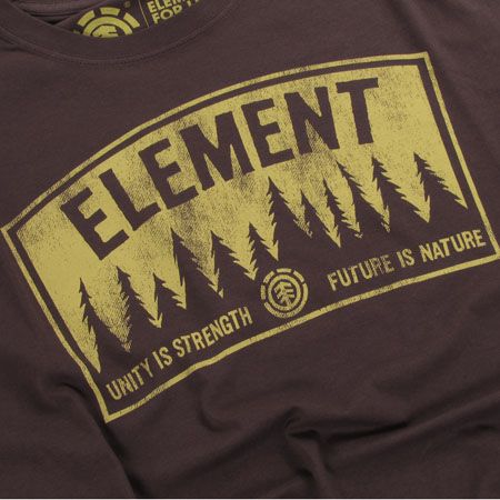 T-Shirt Element Vapid (mud)
