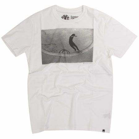 T-Shirt Element Loveseat Feeble (white)