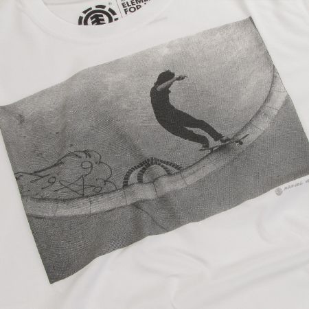 T-Shirt Element Loveseat Feeble (white)