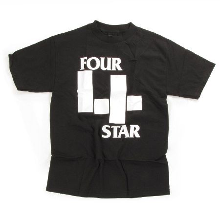 T-Shirt Fourstar 4-Pack (black)