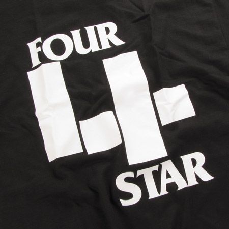 T-Shirt Fourstar 4-Pack (black)