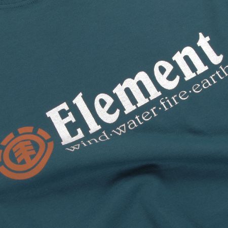 T-Shirt Element Horizontal (moroccan blue)