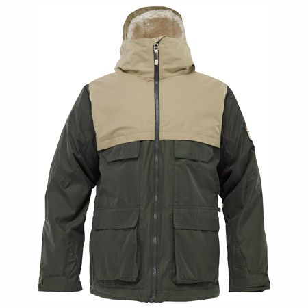 Męska Kurtka snowboardowa Burton Arctic (sherwood / grayeen)