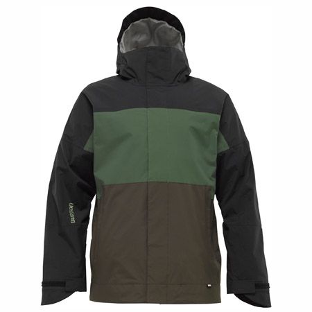 Męska Kurtka snowboardowa Burton Launch (true black / sherwood / lichen)