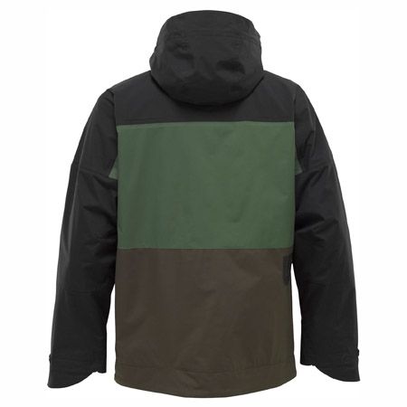 Męska Kurtka snowboardowa Burton Launch (true black / sherwood / lichen)