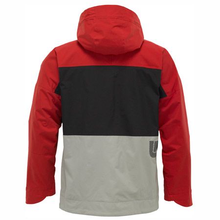 Męska Kurtka snowboardowa Burton Launch (cardinal / true black / iron gray)