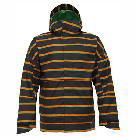 Męska Kurtka snowboardowa Burton Launch (true black / marcos stripe)
