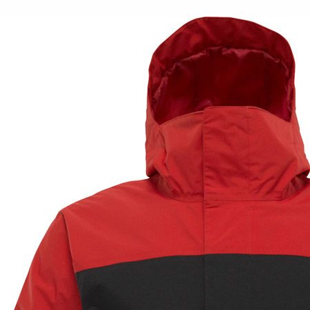 Męska Kurtka snowboardowa Burton Insulated Launch (cardinal / true black / iron gray)