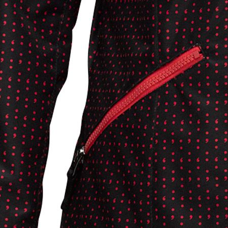 Damska Kurtka snowboardowa Burton Theory (true black dot com print)