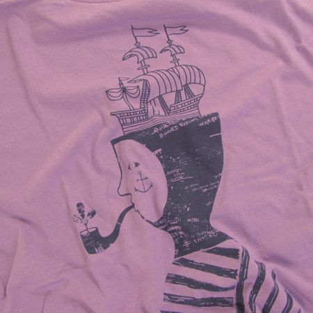 T-Shirt Quiksilver KKMJE961 Vouager (passiflora)