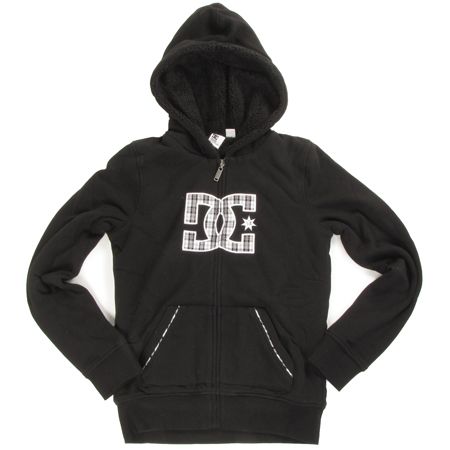 Bluza z kapturem DC Salt Hooded Zip Wmn (blkd)