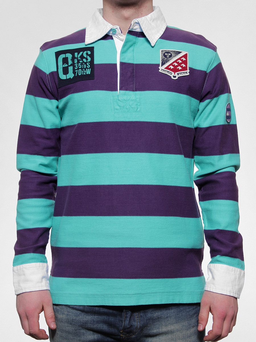 Longsleeve polo Quiksilver KKMJE243 (bahia)