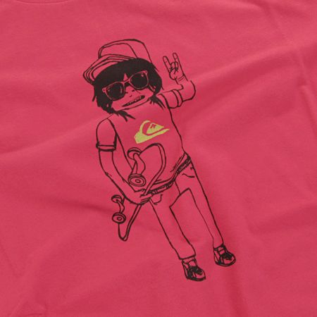 T-Shirt Quiksilver KKMJE972 (poppy)