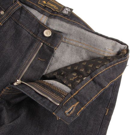 Spodnie Emerica Saratoga Denim (indigo rinse)