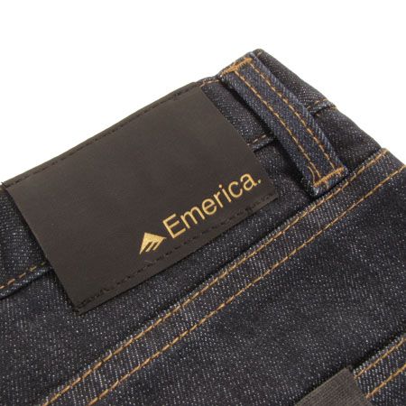 Spodnie Emerica Saratoga Denim (indigo rinse)