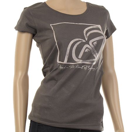 Koszulka Roxy D Orginal XKWJE962 Wmn (cha.charcoal)