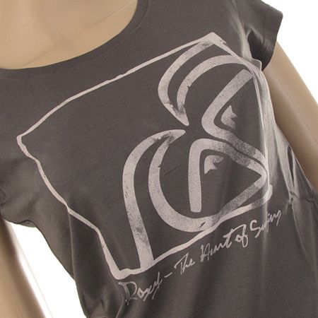 Koszulka Roxy D Orginal XKWJE962 Wmn (cha.charcoal)