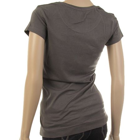 Koszulka Roxy D Orginal XKWJE962 Wmn (cha.charcoal)