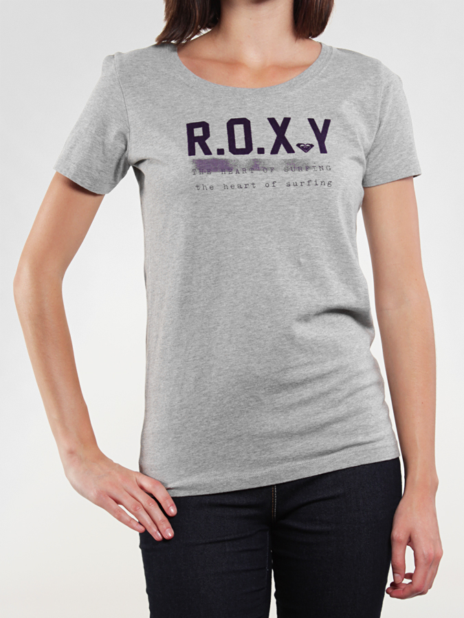 Koszulka Roxy Des.23 R.X. XKWJE822 Wmn (heather grey)
