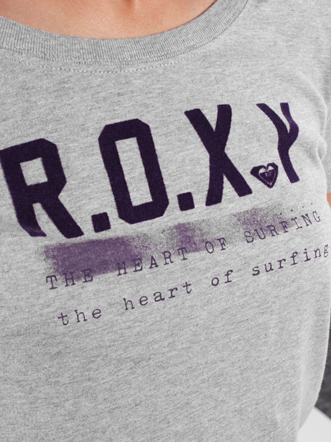 Koszulka Roxy Des.23 R.X. XKWJE822 Wmn (heather grey)