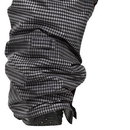 Męskie Spodnie snowboardowe Burton Poacher Insulated (true black gingham fade)