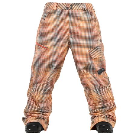 Męskie Spodnie snowboardowe Burton Poacher Insulated (bitters gingham fade)