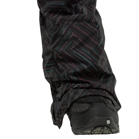 Damskie Spodnie snowboardowe Burton TWC Candy (true black ghost check)
