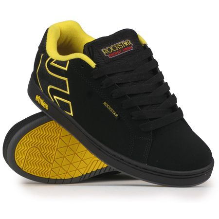 Buty Etnies Rockstar Fader NC (black/grey/yellow)