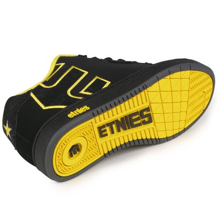 Buty Etnies Rockstar Fader NC (black/grey/yellow)