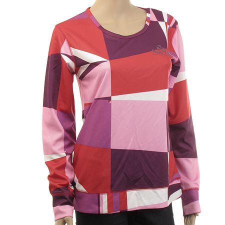 Damski Longsleeve 686 Fracture Base Layer Top (red)