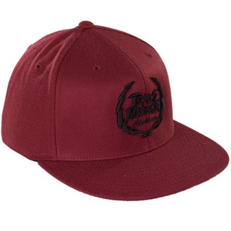 Czapka z daszkiem Transmission Fullcap (bordowa)