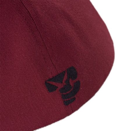 Czapka z daszkiem Transmission Fullcap (bordowa)