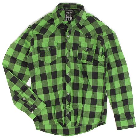 Koszula Malita Cowboy (green/black)