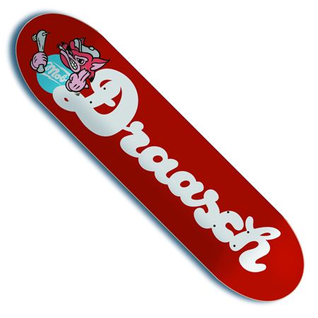 Deck Mob Skateboards BRO Board DRAASCH 7.75''