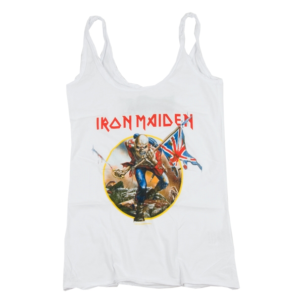 Koszulka Amplified Iron Maiden Trooper Vest Wmn (wht)