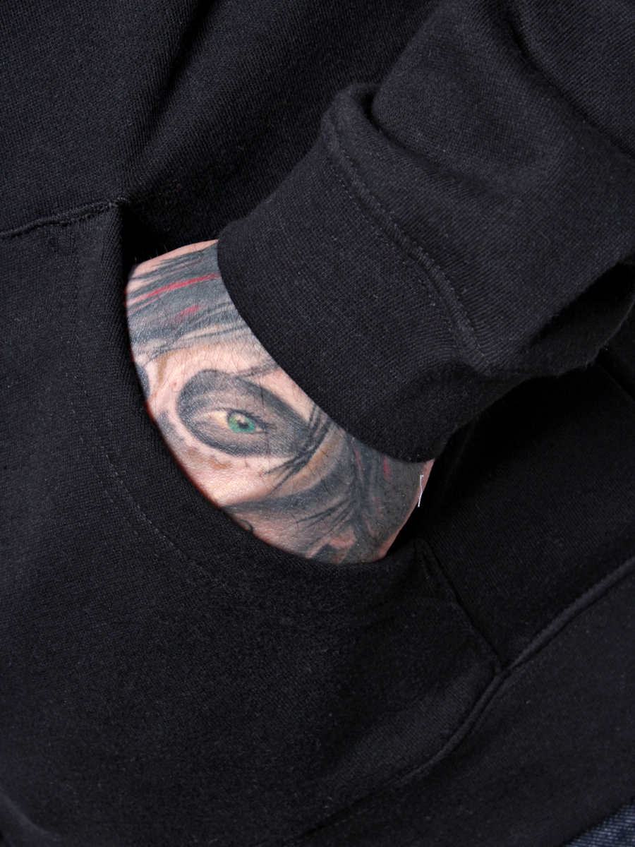 Bluza z kapturem Emerica Post Up Zip (black)