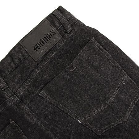 Spodnie Etnies Straight Fit E Denim Pant (black)