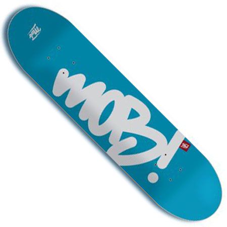 Deck Mob Skateboards Team „MobTag“ Blue 7.625''