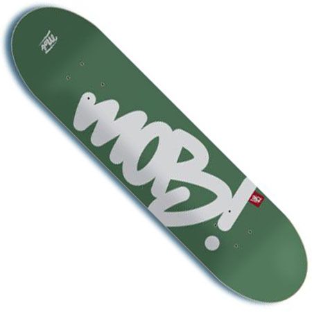 Deck Mob Skateboards Team „MobTag“ Green 7.75''
