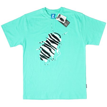 T-Shirt Intruz Zebra Camo (mięta)