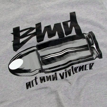 T-Shirt Blud Bullet (szara)