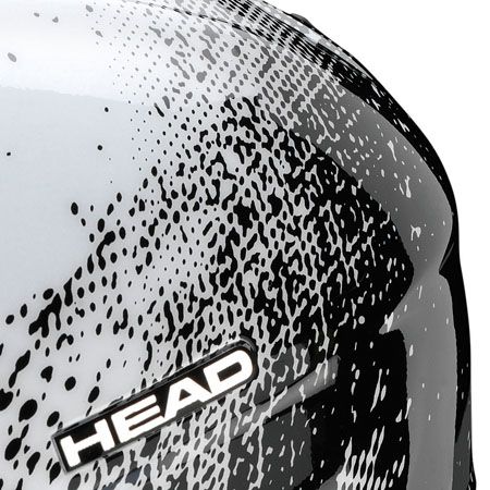Męski Kask ochronny Head Rebel (black/white) - 324631