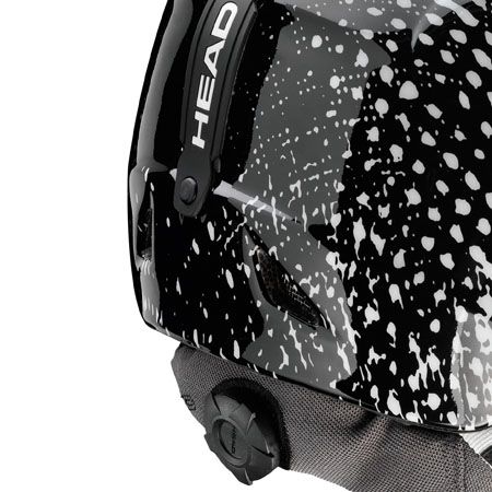 Męski Kask ochronny Head Rebel (black/white) - 324631